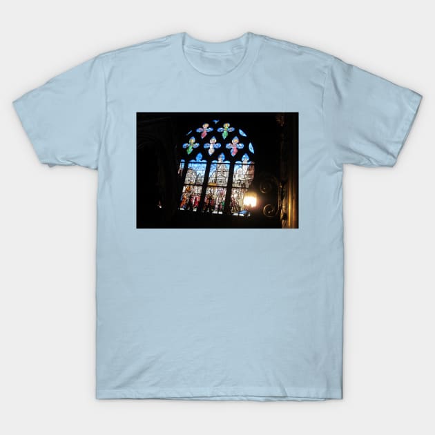 Paris Stained Glass T-Shirt by BlackBeret